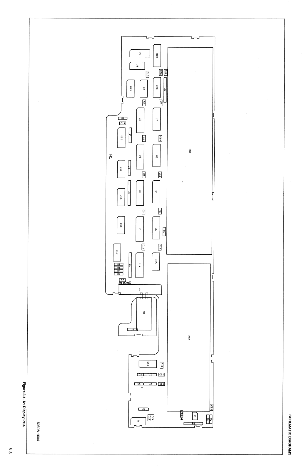 Fluke 6080a, 6080an schematic