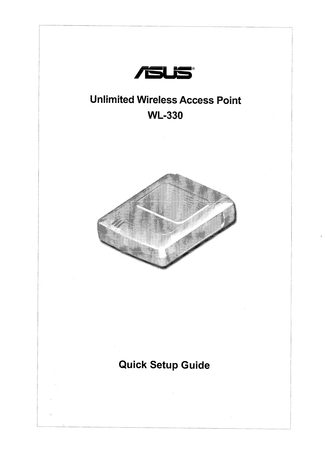 ASUSTeK Computer WL330 Users Manual