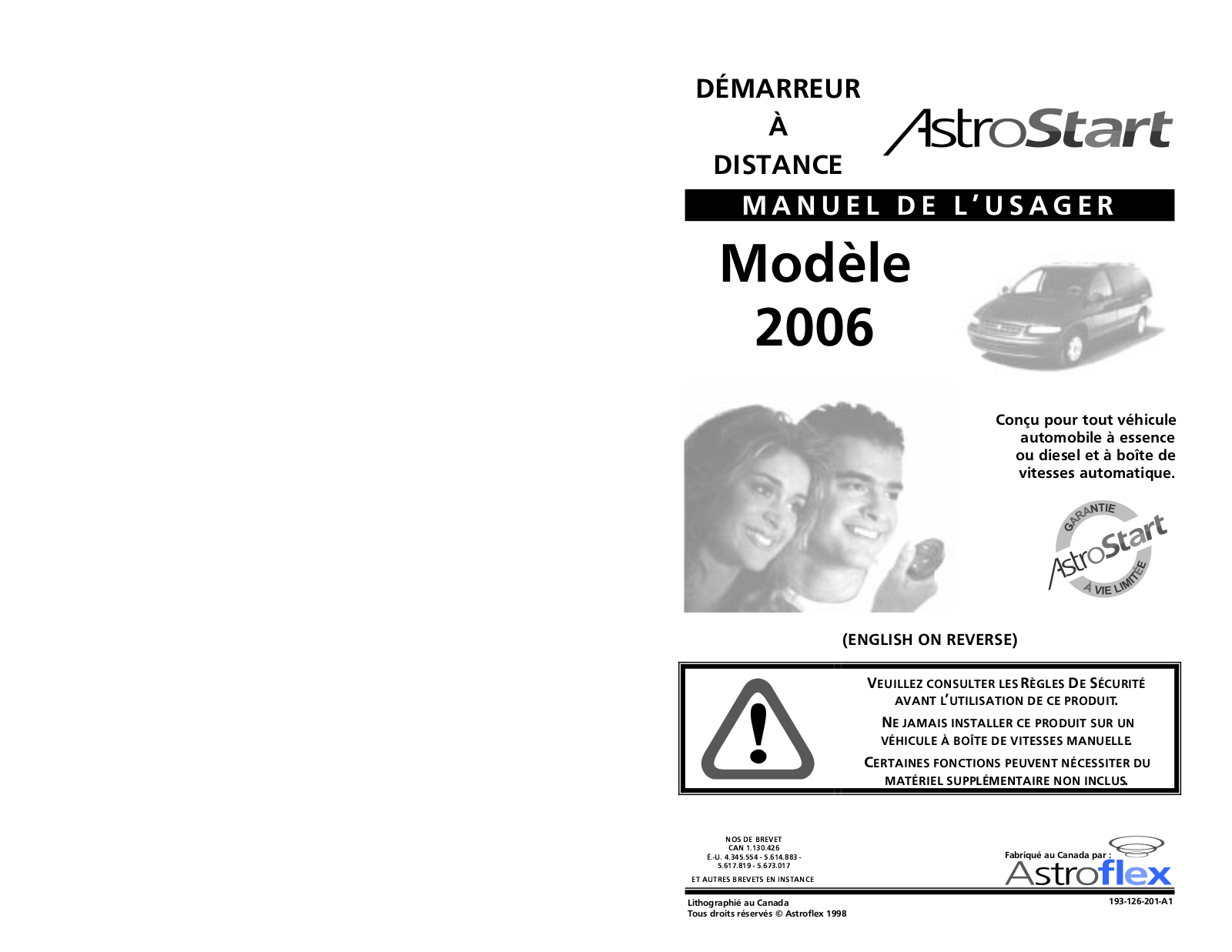 Astroflex 2006 Instruction Manual