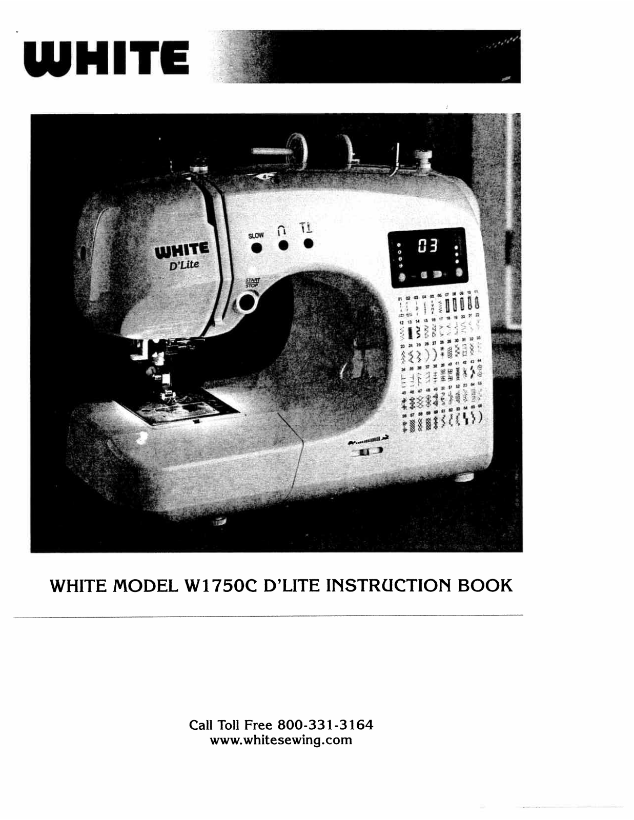 White W1750C User Manual - ManualMachine.com