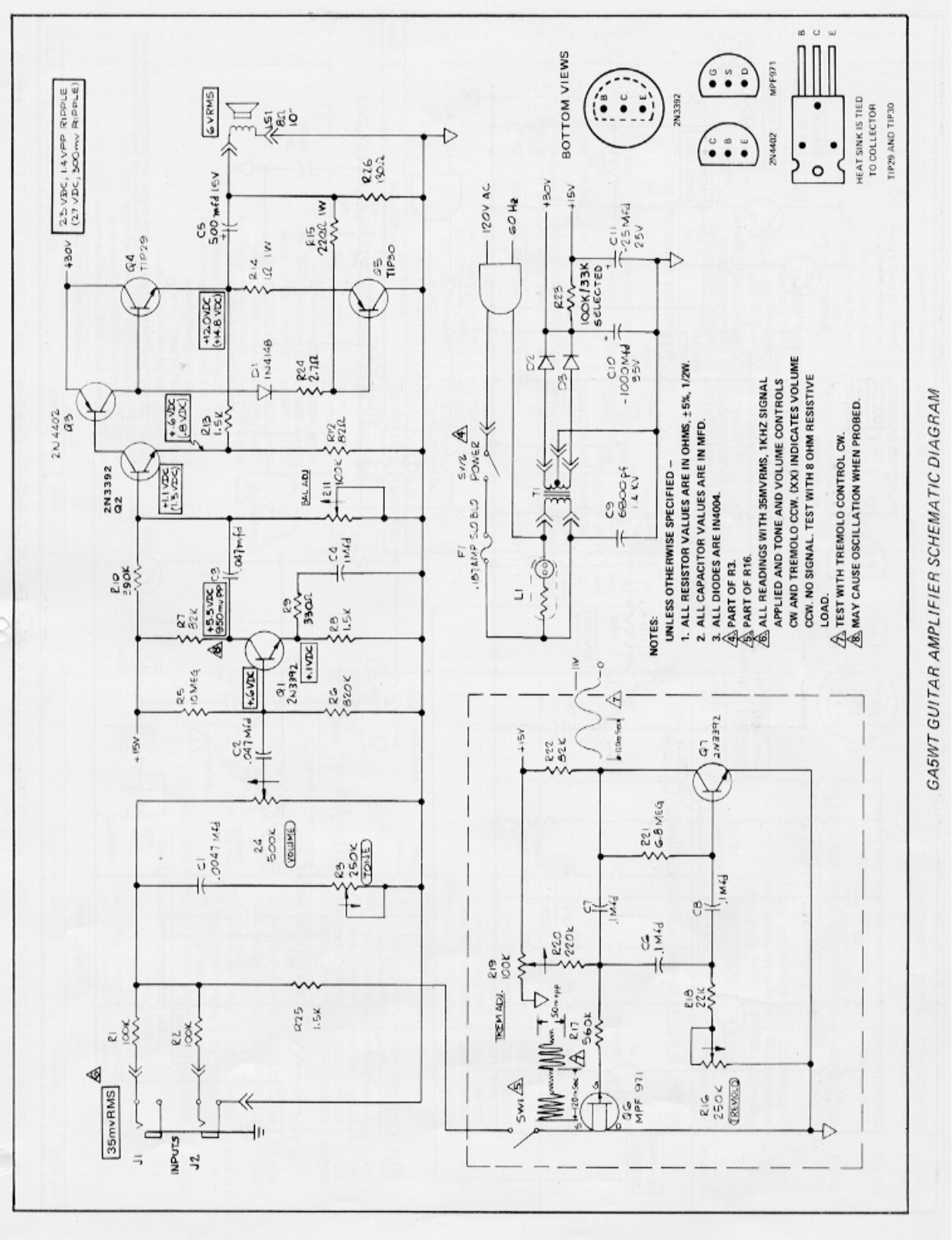 Gibson ga5wt schematic