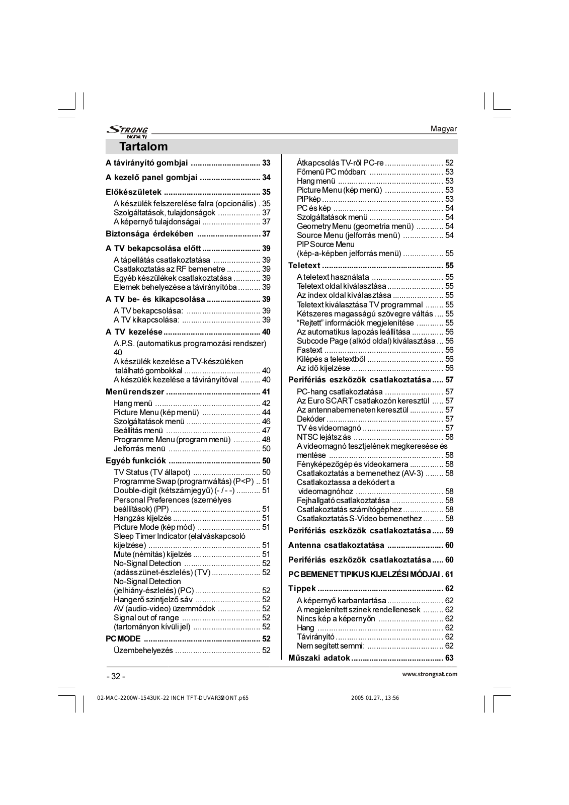 Strong SRT L 2350 User Manual