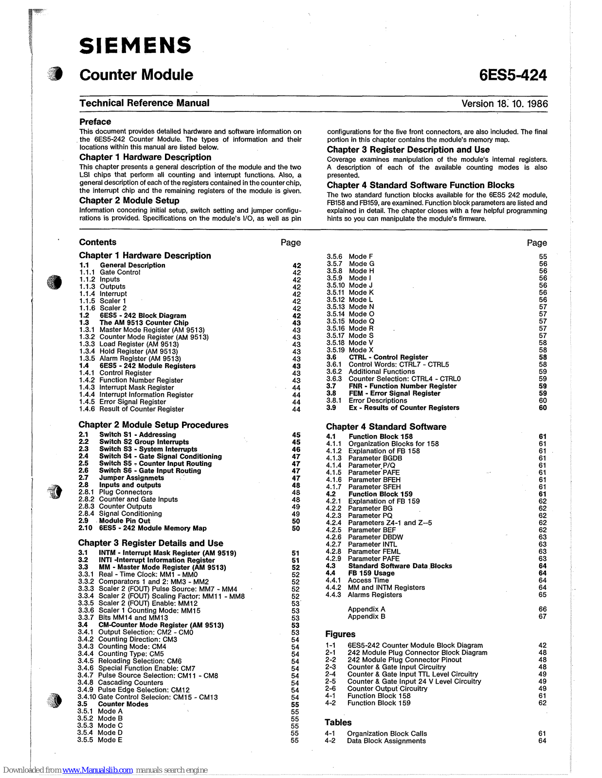 Siemens 6ES5-424 Technical Reference Manual - ManualMachine.com