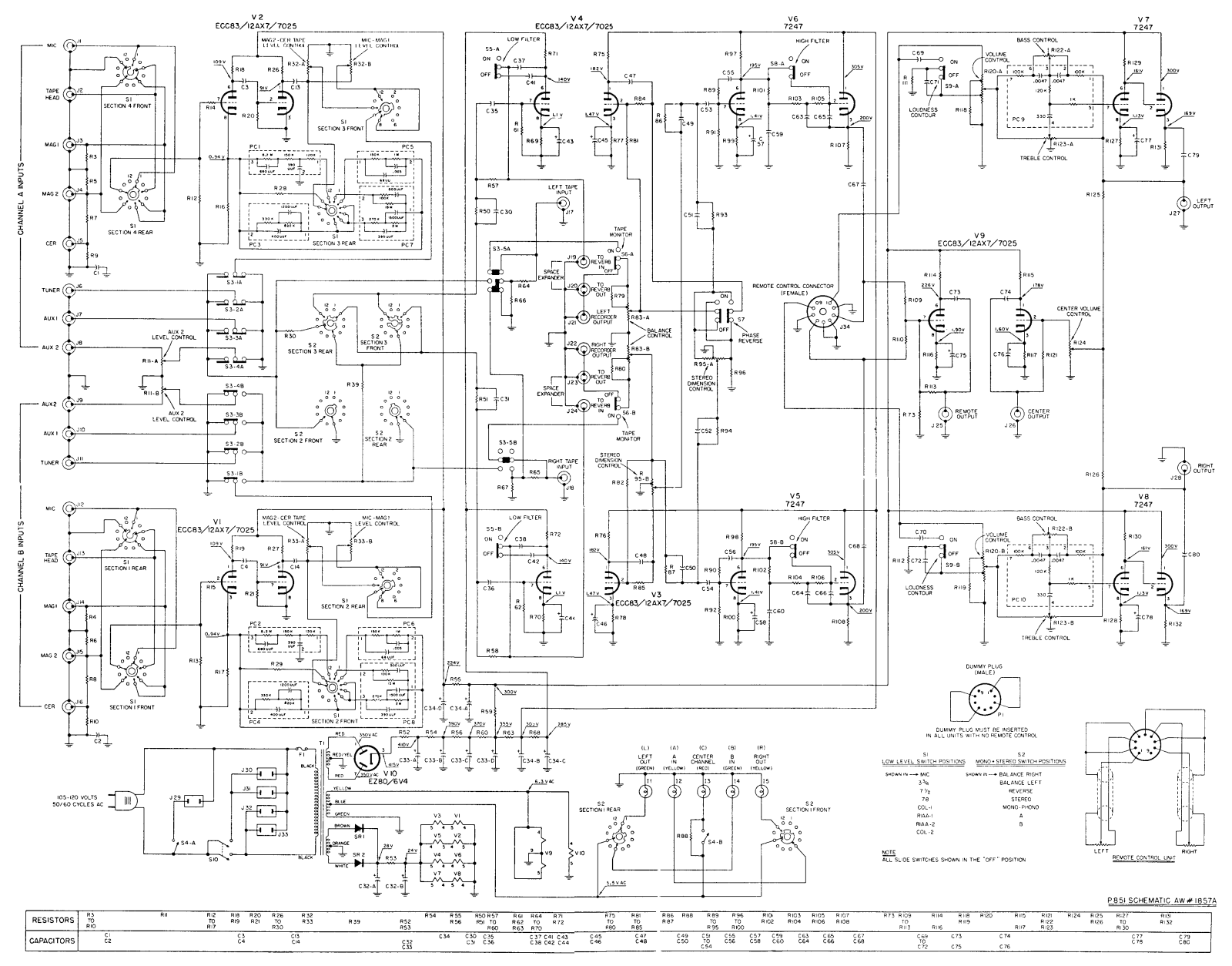 Fisher Radio 400CX Schematic - ManualMachine.com