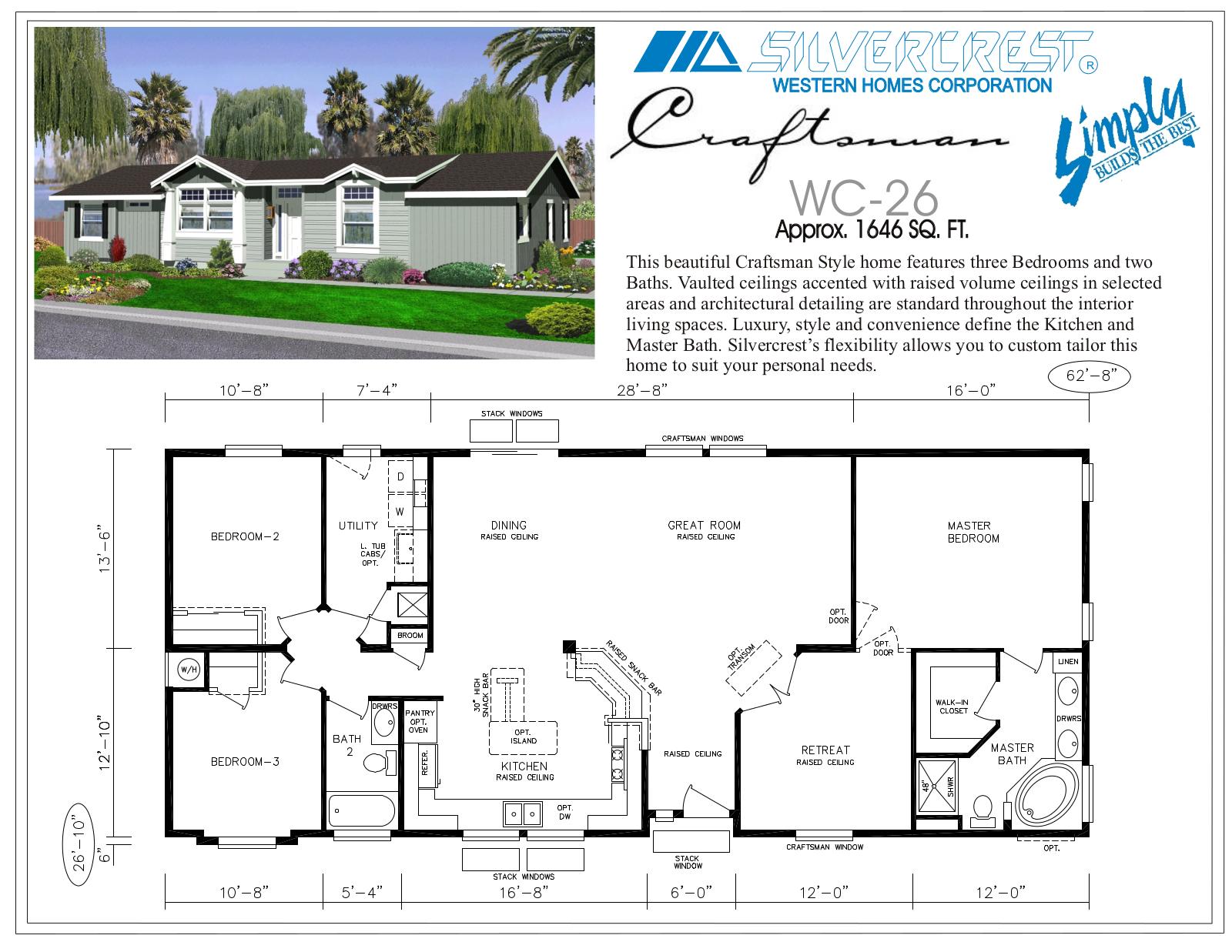 Silvercrest WC26 Floor Plan