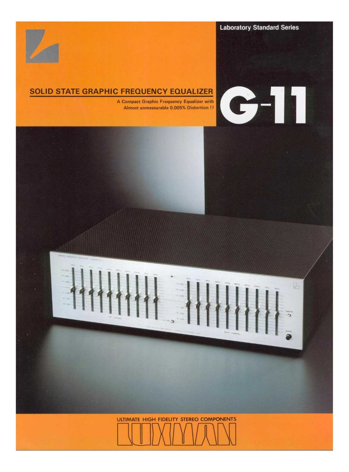 Luxman G-11 Brochure