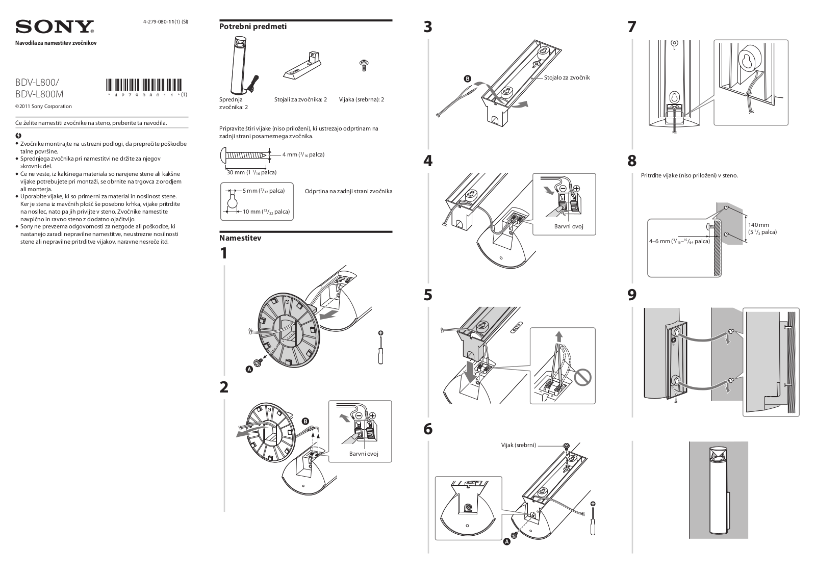 Sony BDV-L800, BDV-L800M User Manual