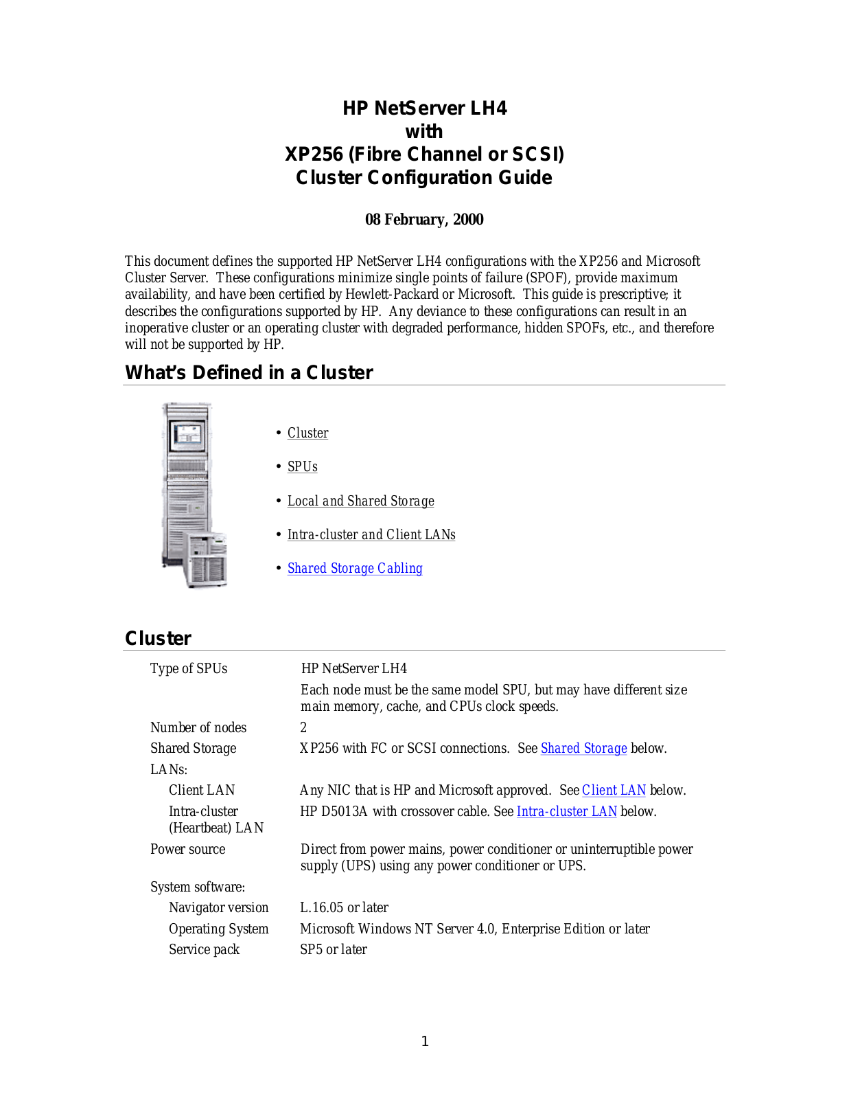 HP LH4 User Manual