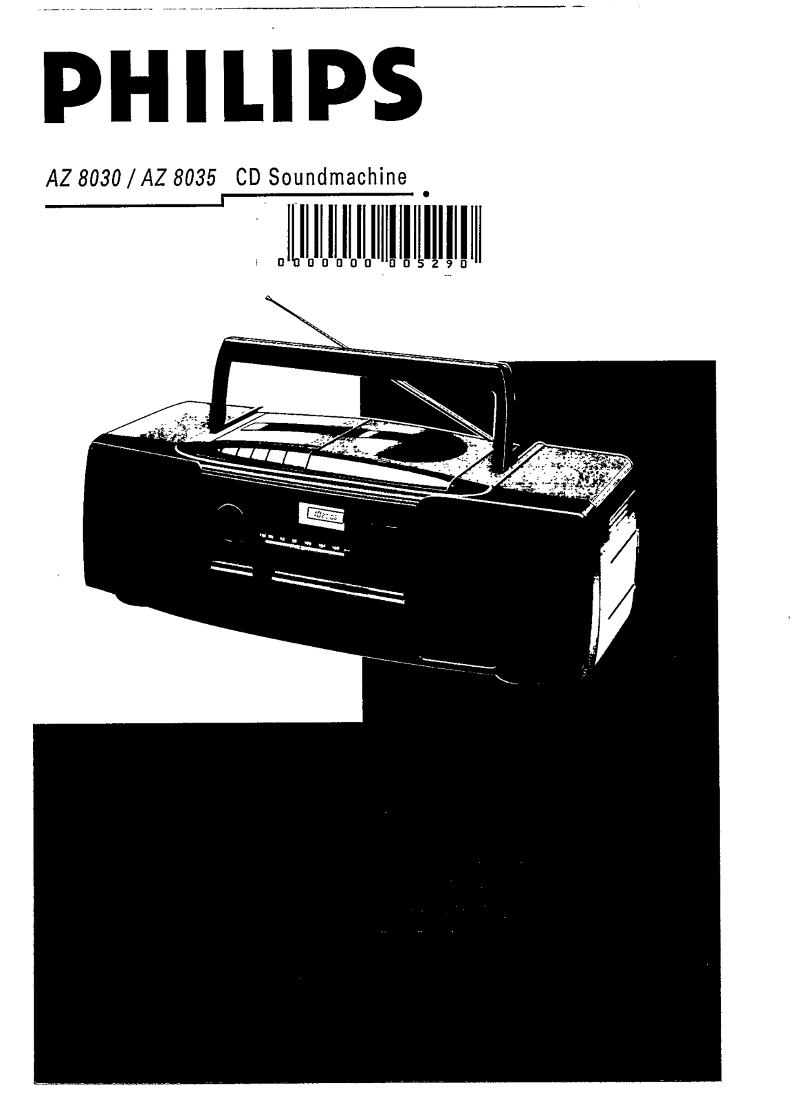 Philips AZ8030/25, AZ8030/21, AZ8030/01 User Manual