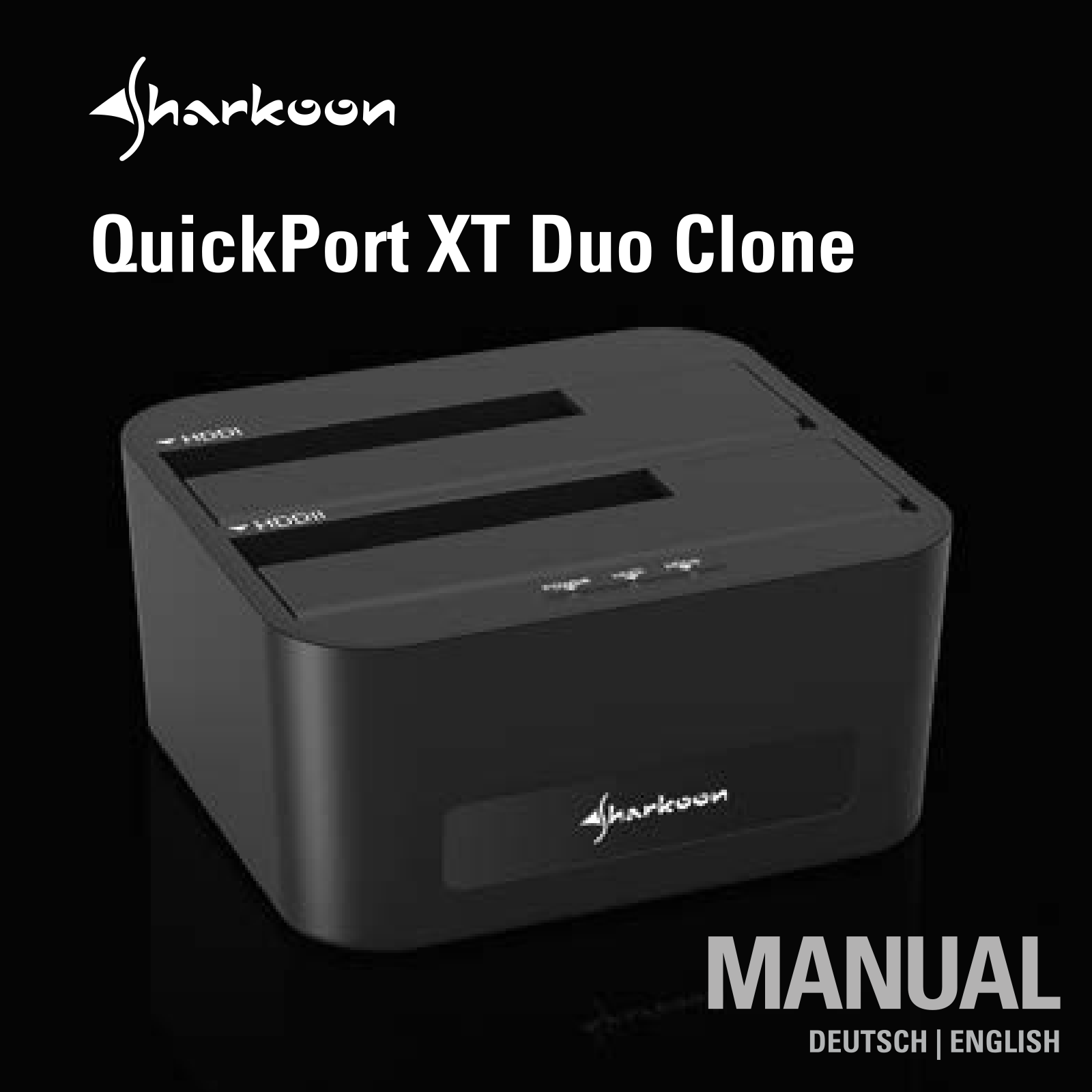 Sharkoon Quickport XT Duo User Manual