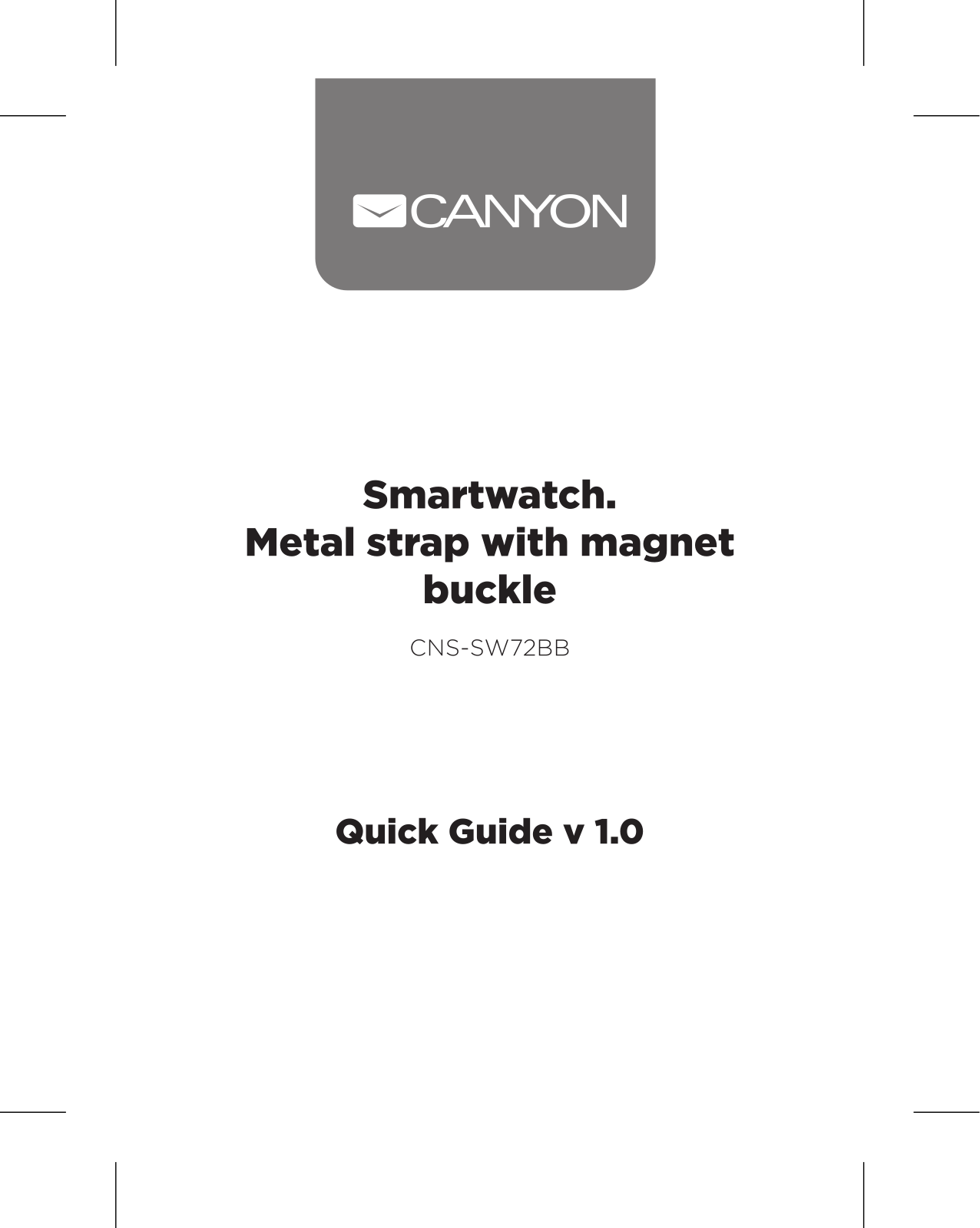 Canyon CNS-SW72BB User Manual