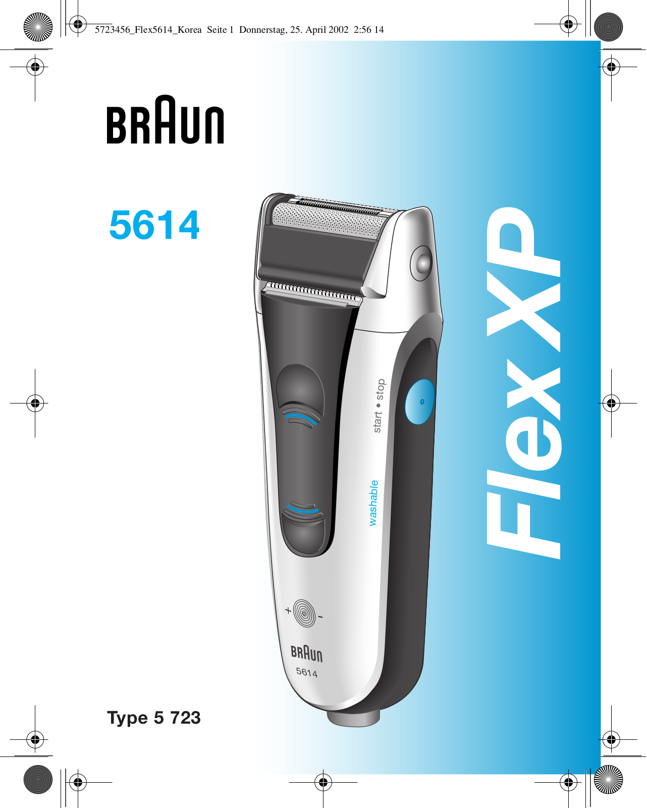 Braun 5614 User Manual