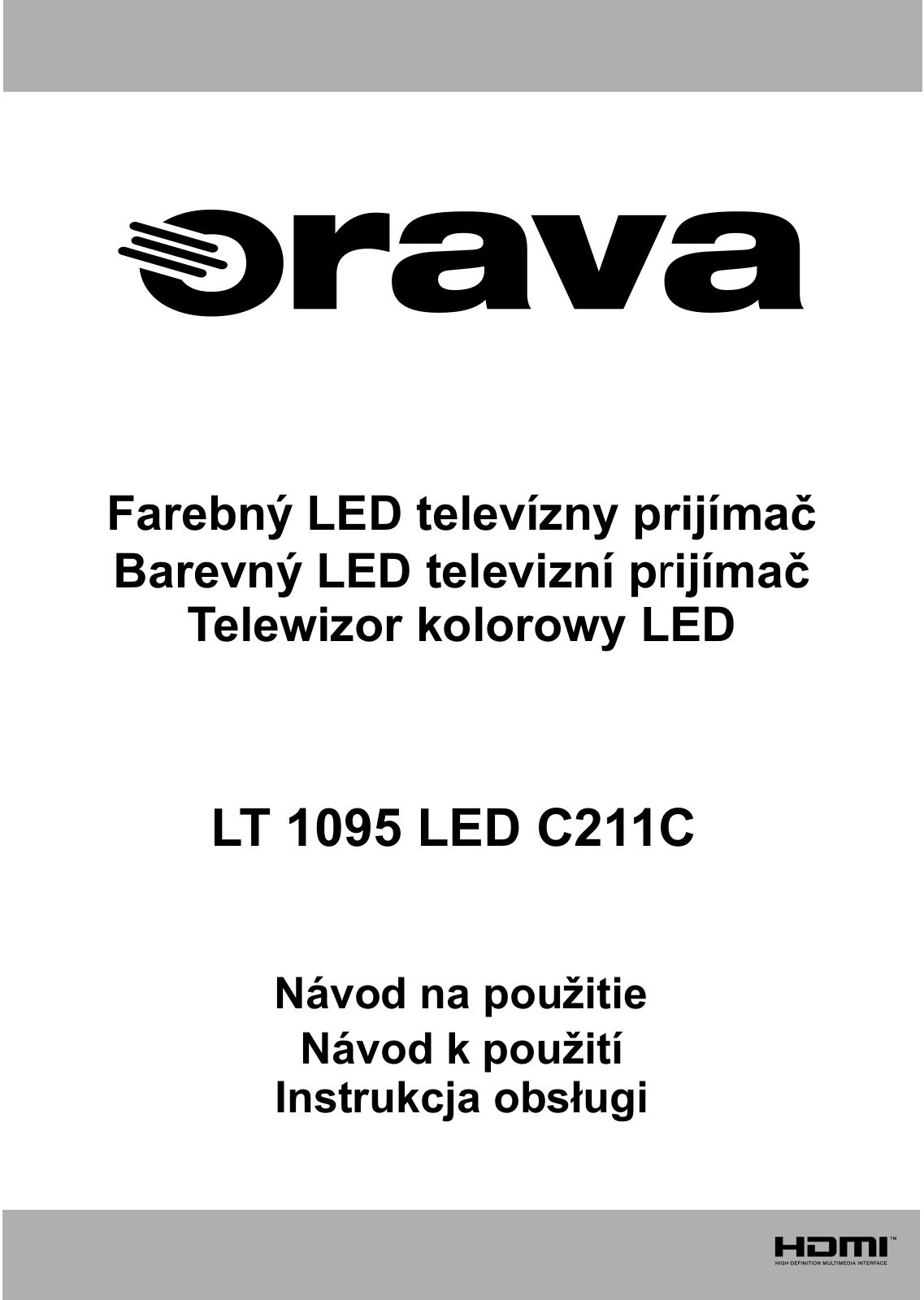 Orava LT-1095 User Manual