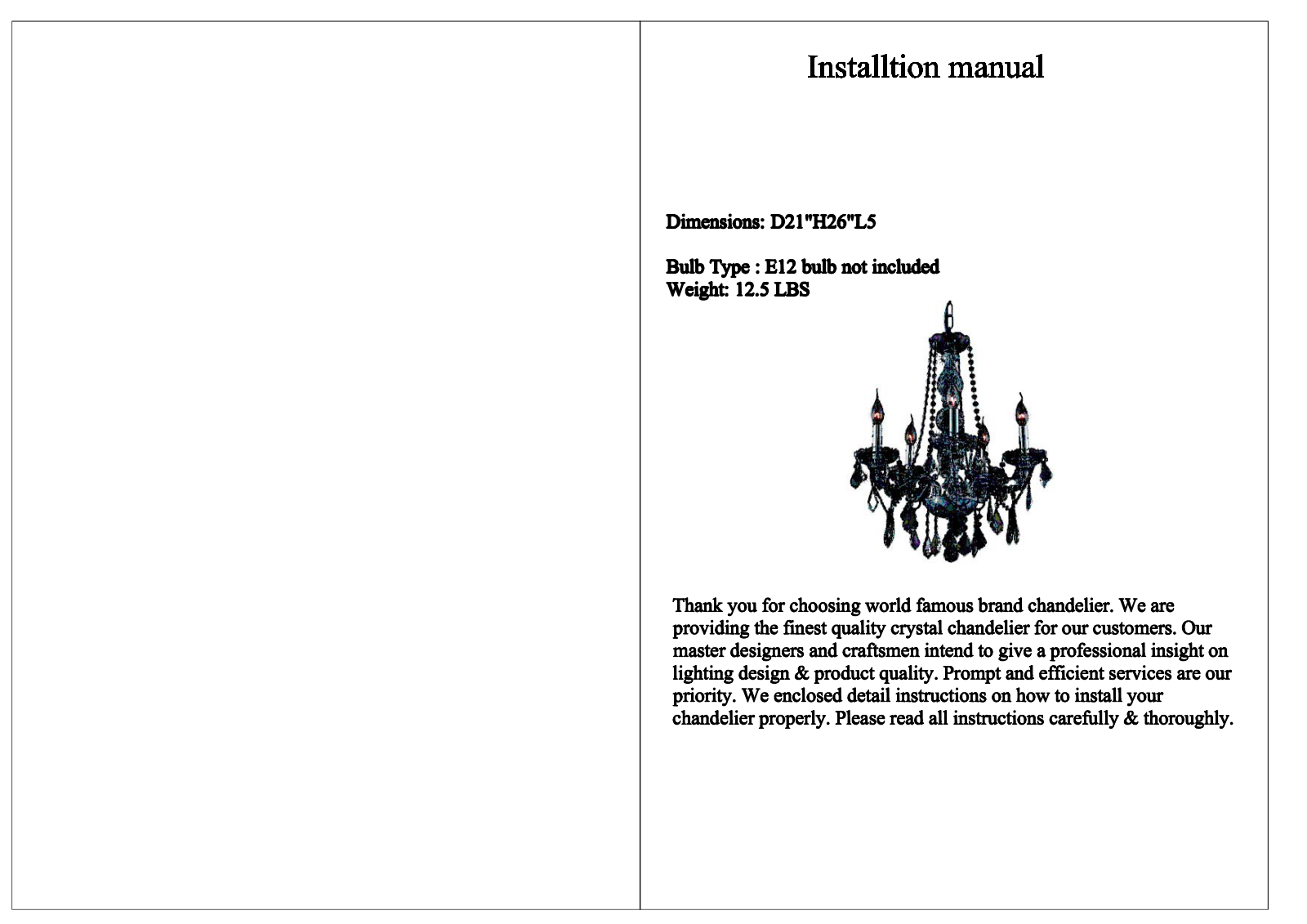 Lark Manor™ ARGD8852 Installation & Assembly - ManualMachine.com