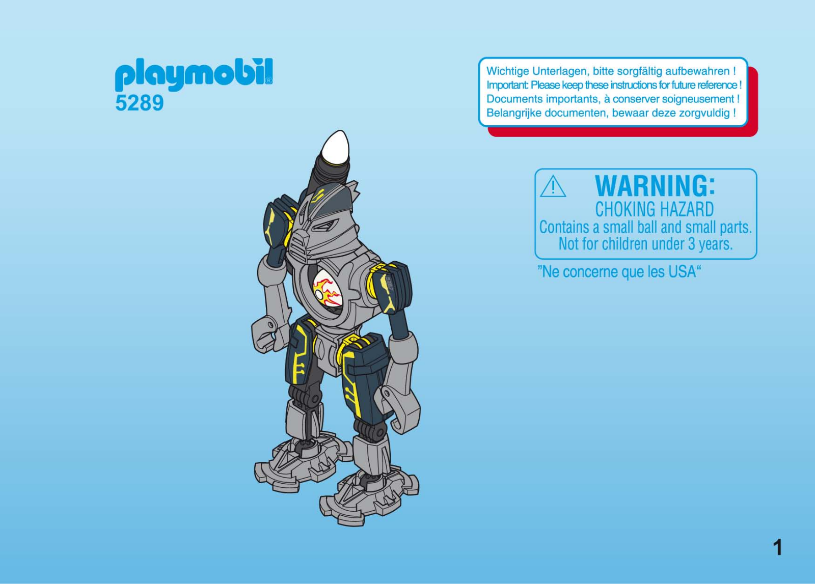 Playmobil 5289 Instructions