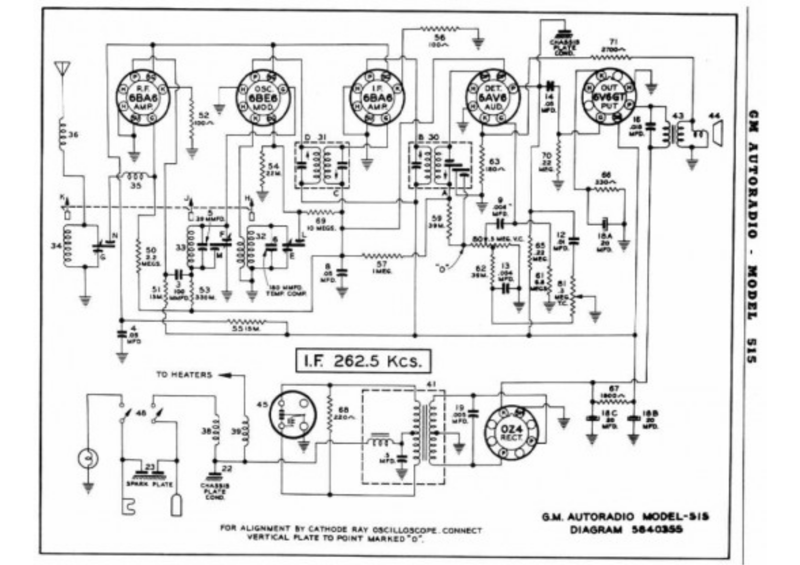 American Car Radio 515 schematic - ManualMachine.com