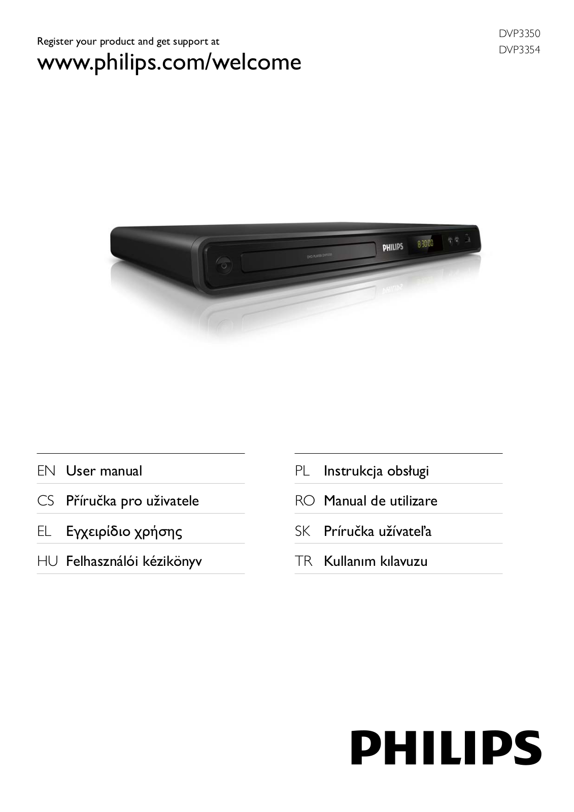 Philips DVP3350/58 User guide - ManualMachine.com