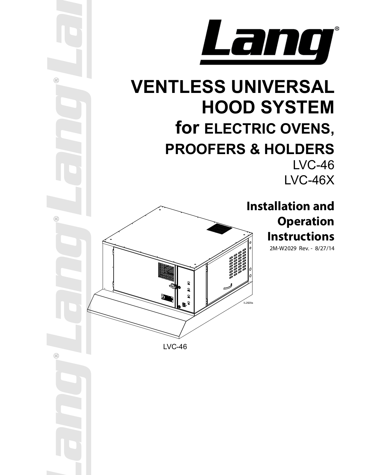 Lang LVC-46X Service Manual