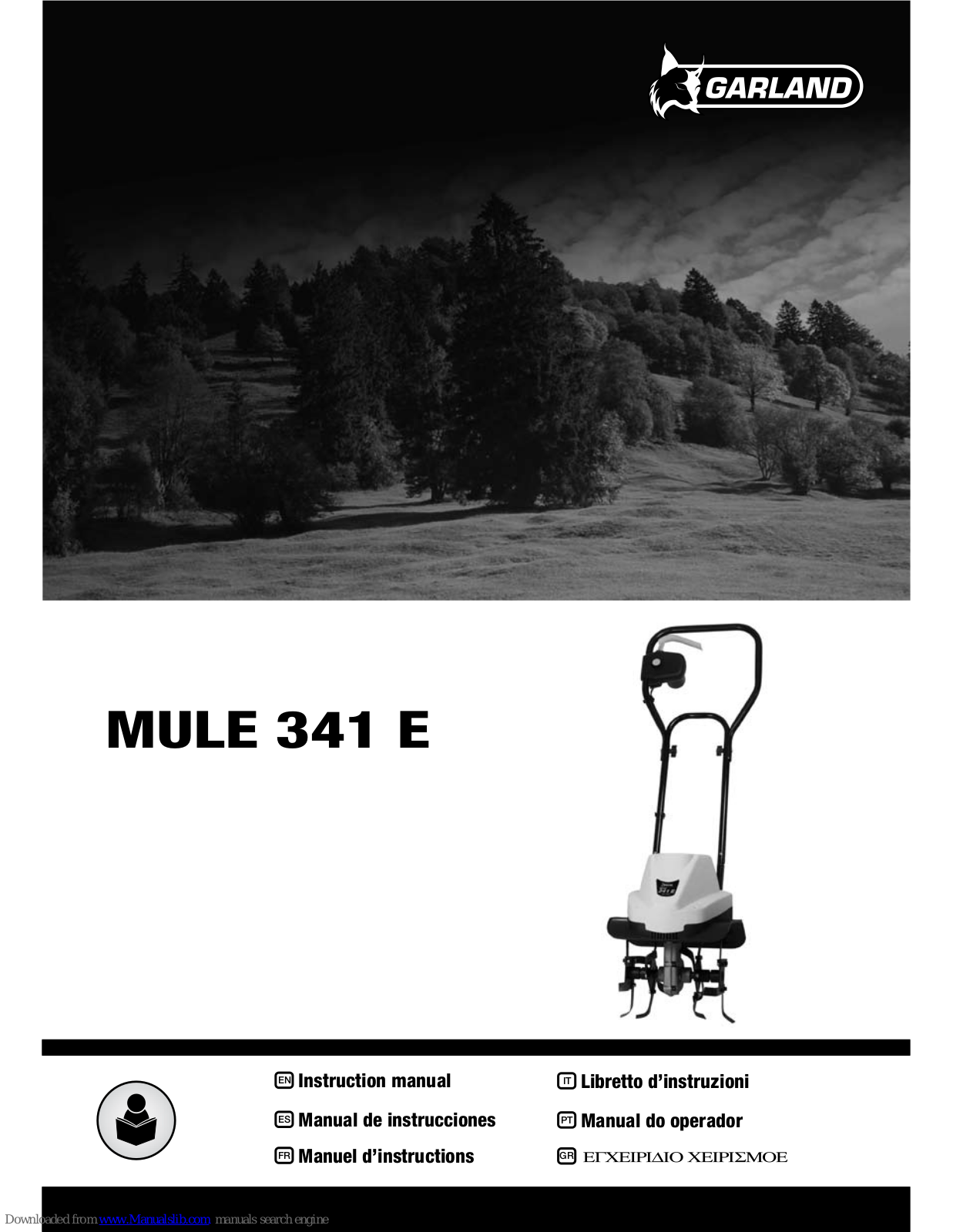 Garland MULE 341 E Instruction Manual