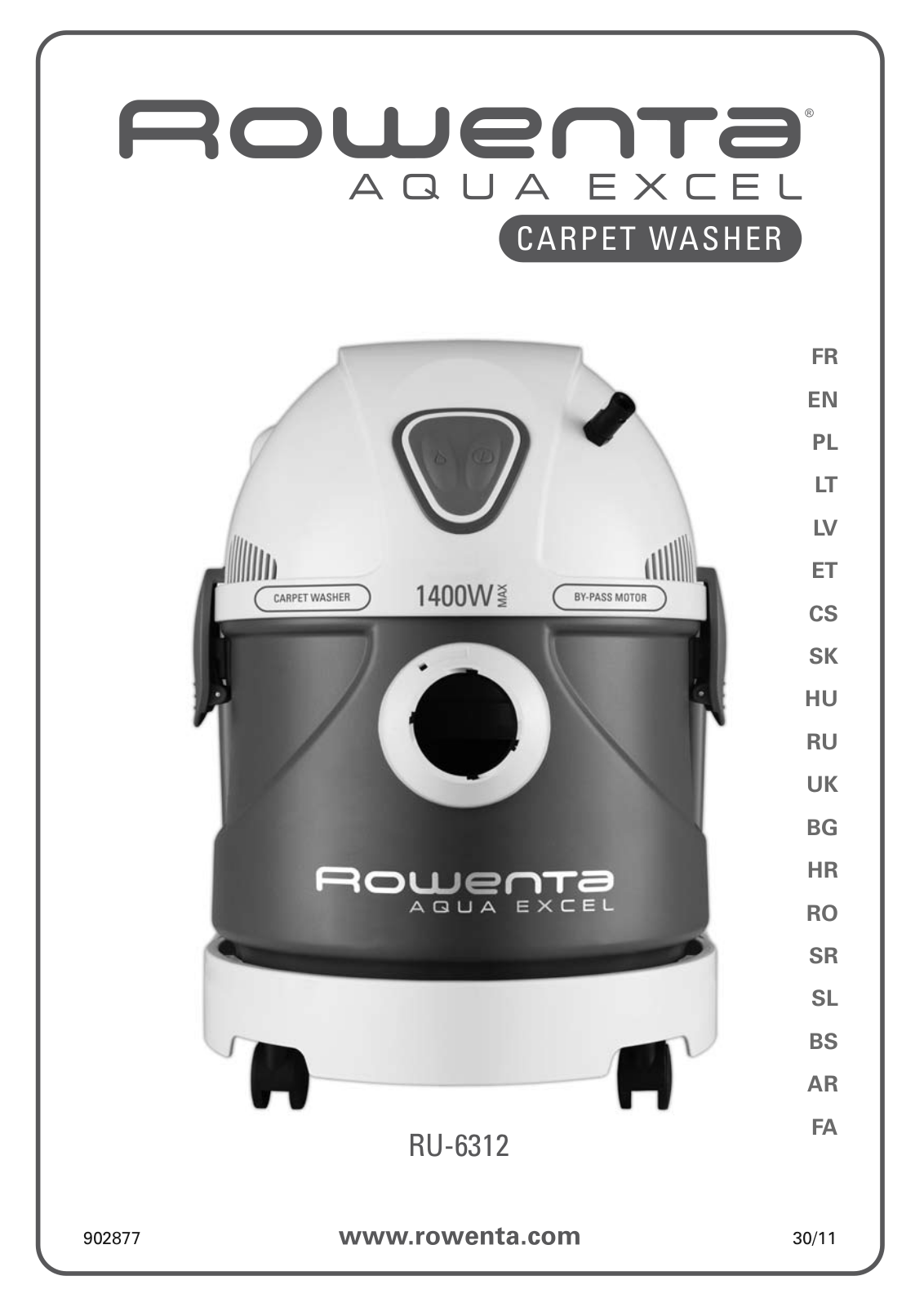 Rowenta RU631201 User Manual