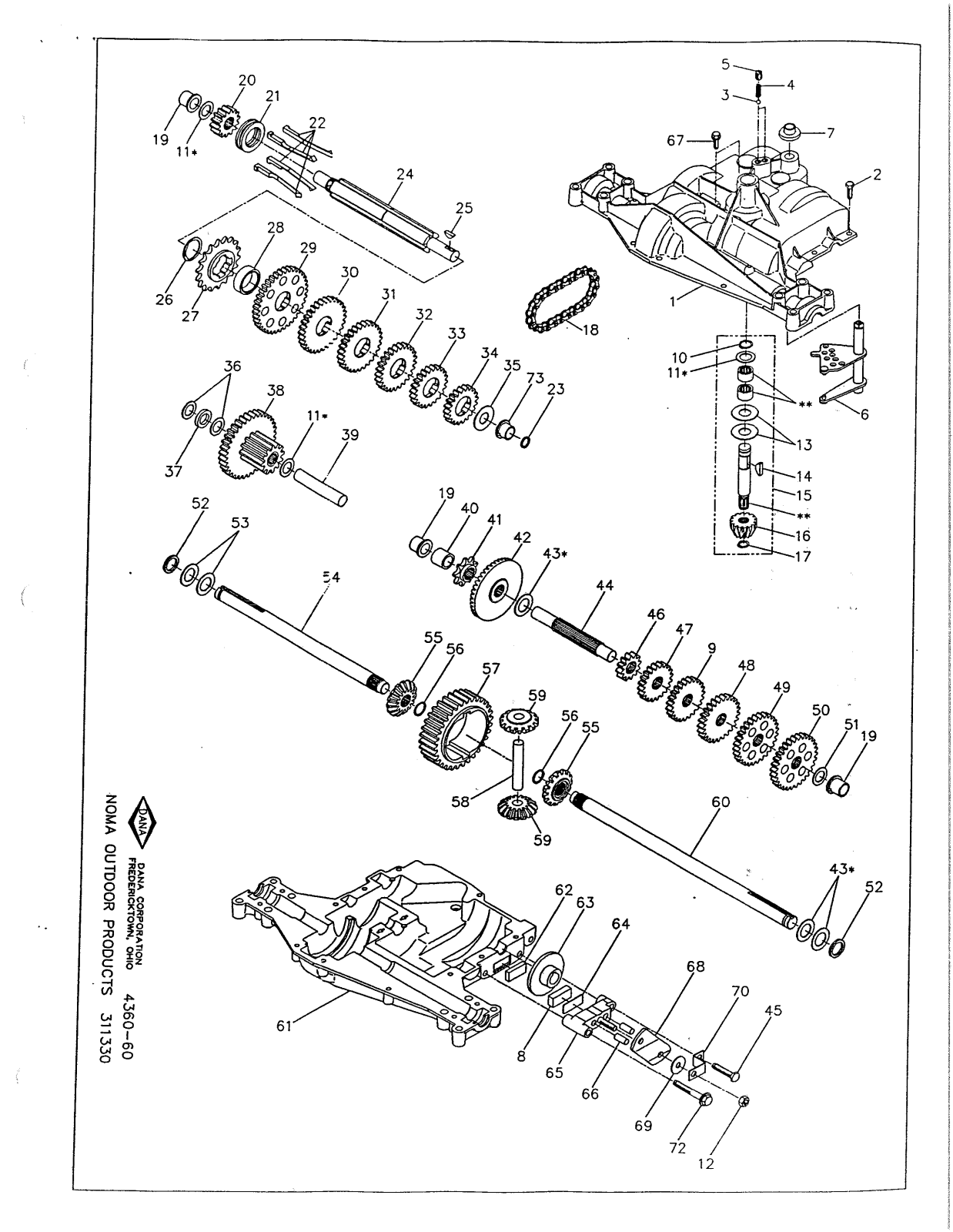 Dana 4360-60 User Manual