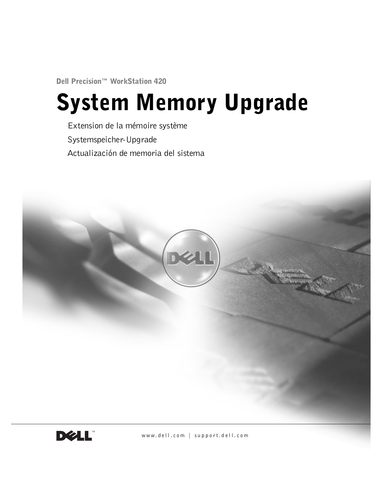 Dell PRECISION 420 Hardware Guide