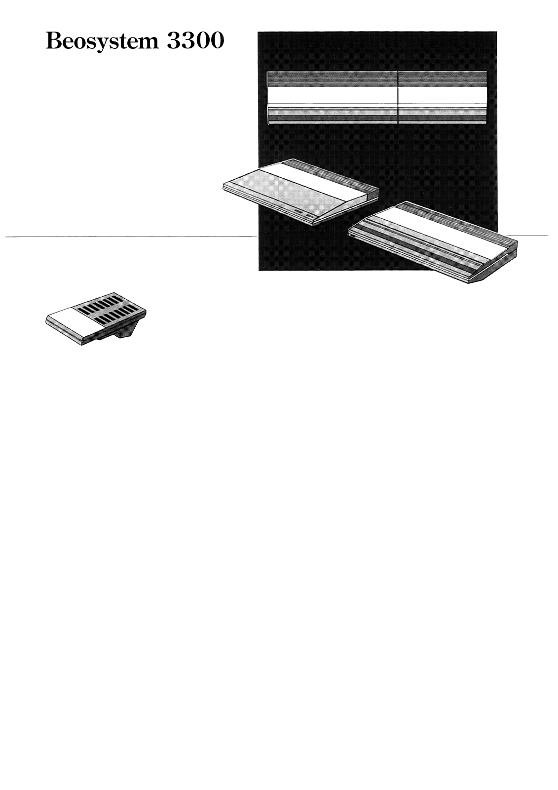 Bang Olufsen Beogram 3300 Owners Manual