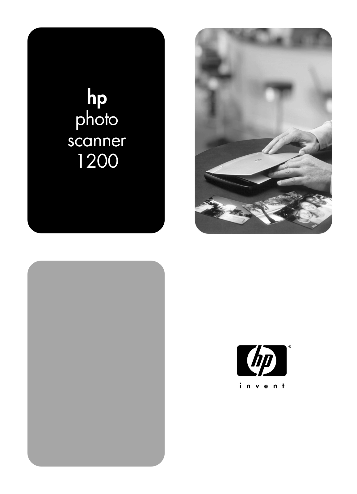 HP Photo Scanner 1200 User Manual