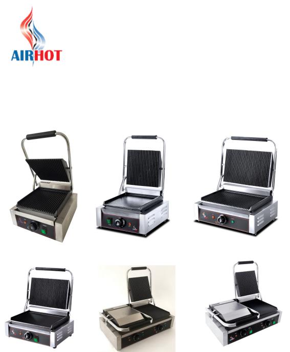 Airhot CG, CG-FG, CGL, CGL-FG, CG-FF User guide