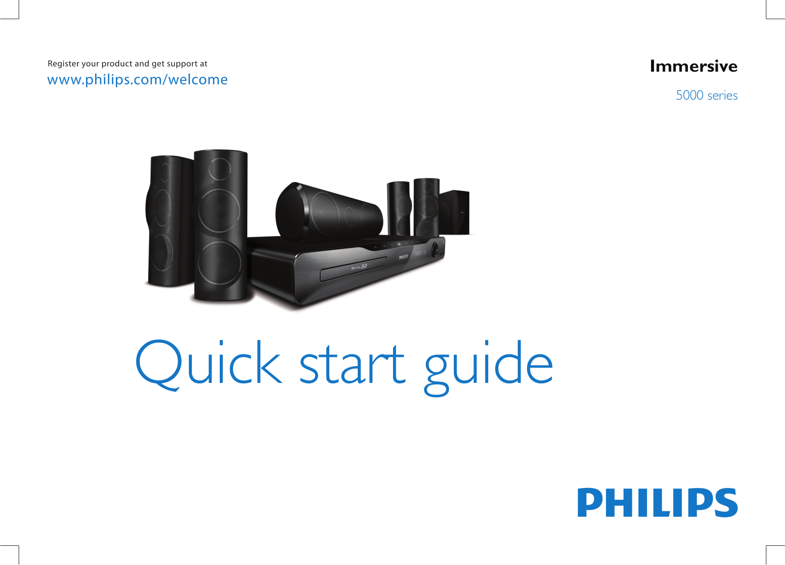 Philips HTS5561/51 Quick Start Guide - ManualMachine.com