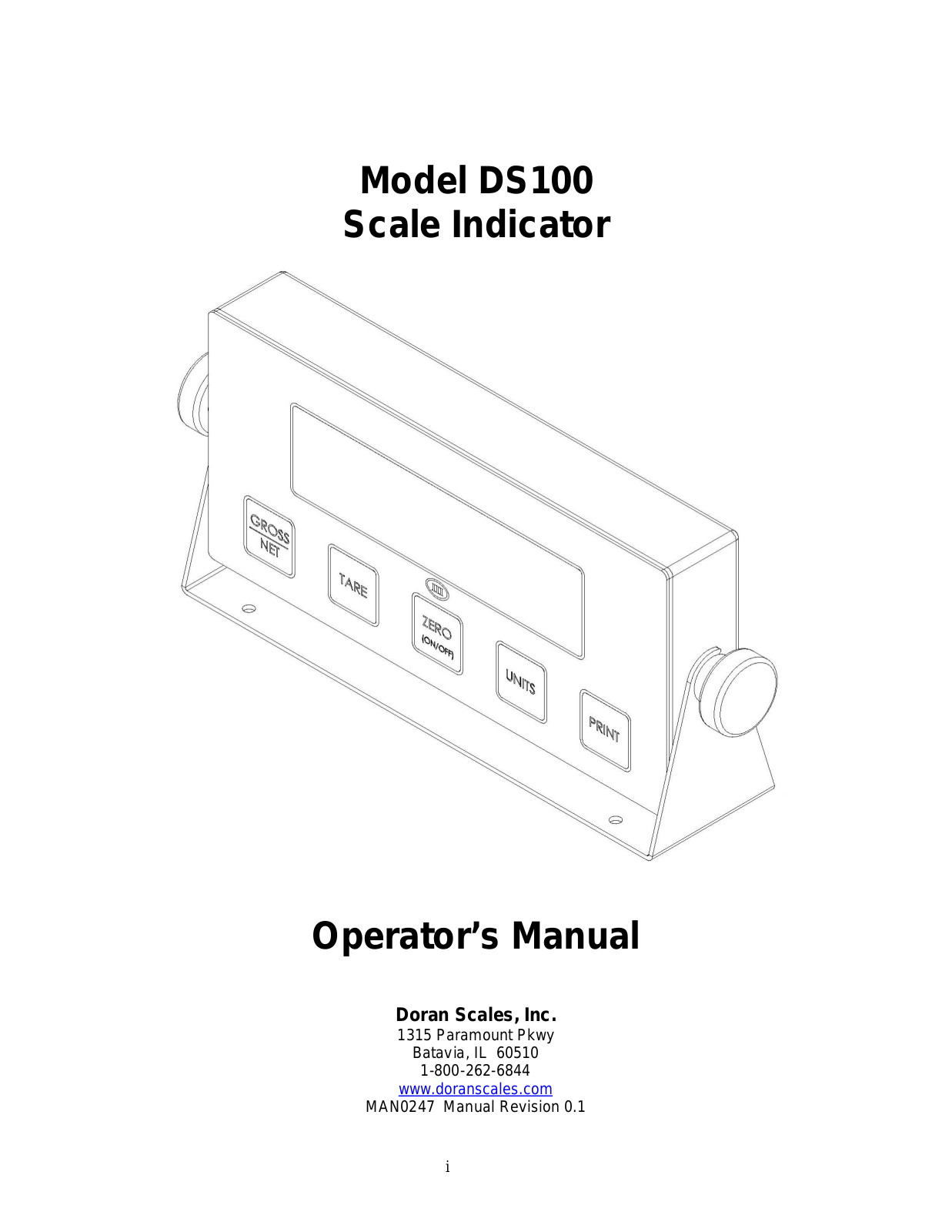 Holtgreven DS-100 User Manual