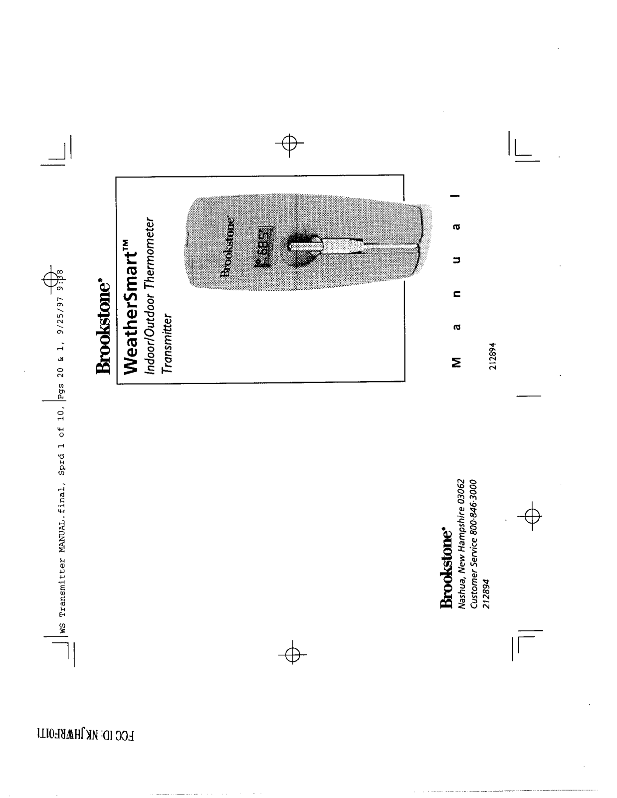 Headwaters Research and Development HWRF01T11 User Manual