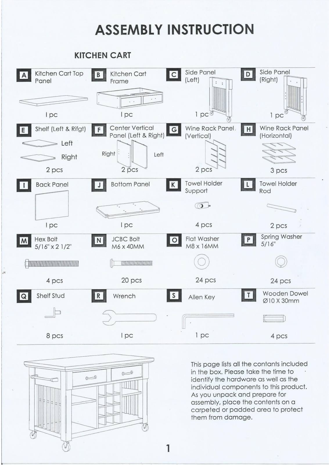 Three Posts THPS1033 Assembly Instruction - ManualMachine.com