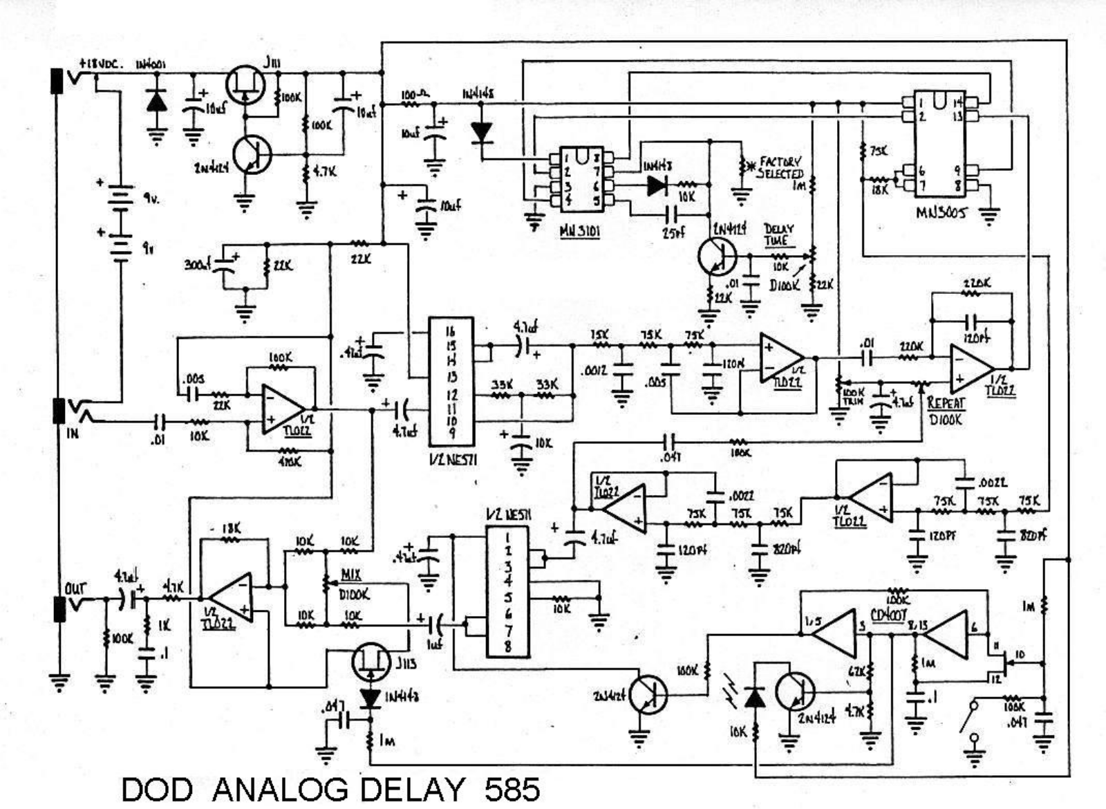 Dod 585 schematic