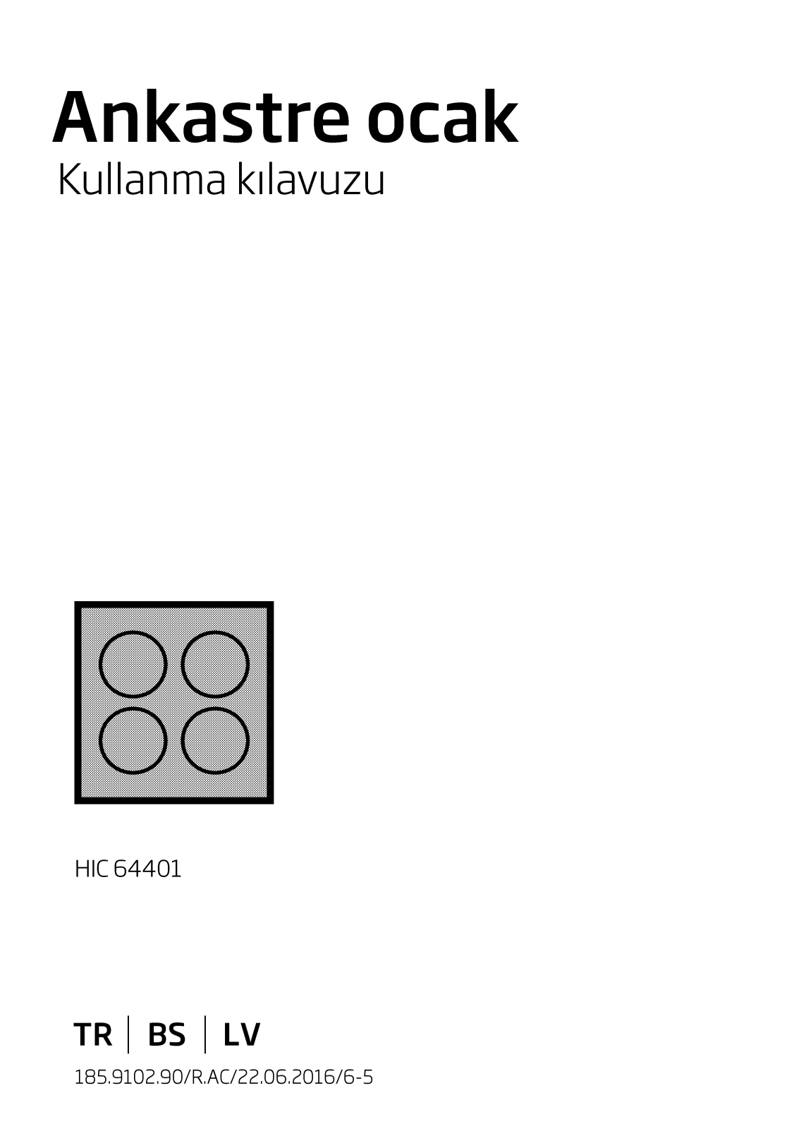 Beko HIC64401 User manual