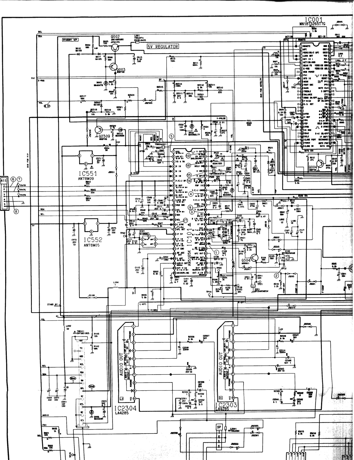 Panasonic TC20G12 Diagram