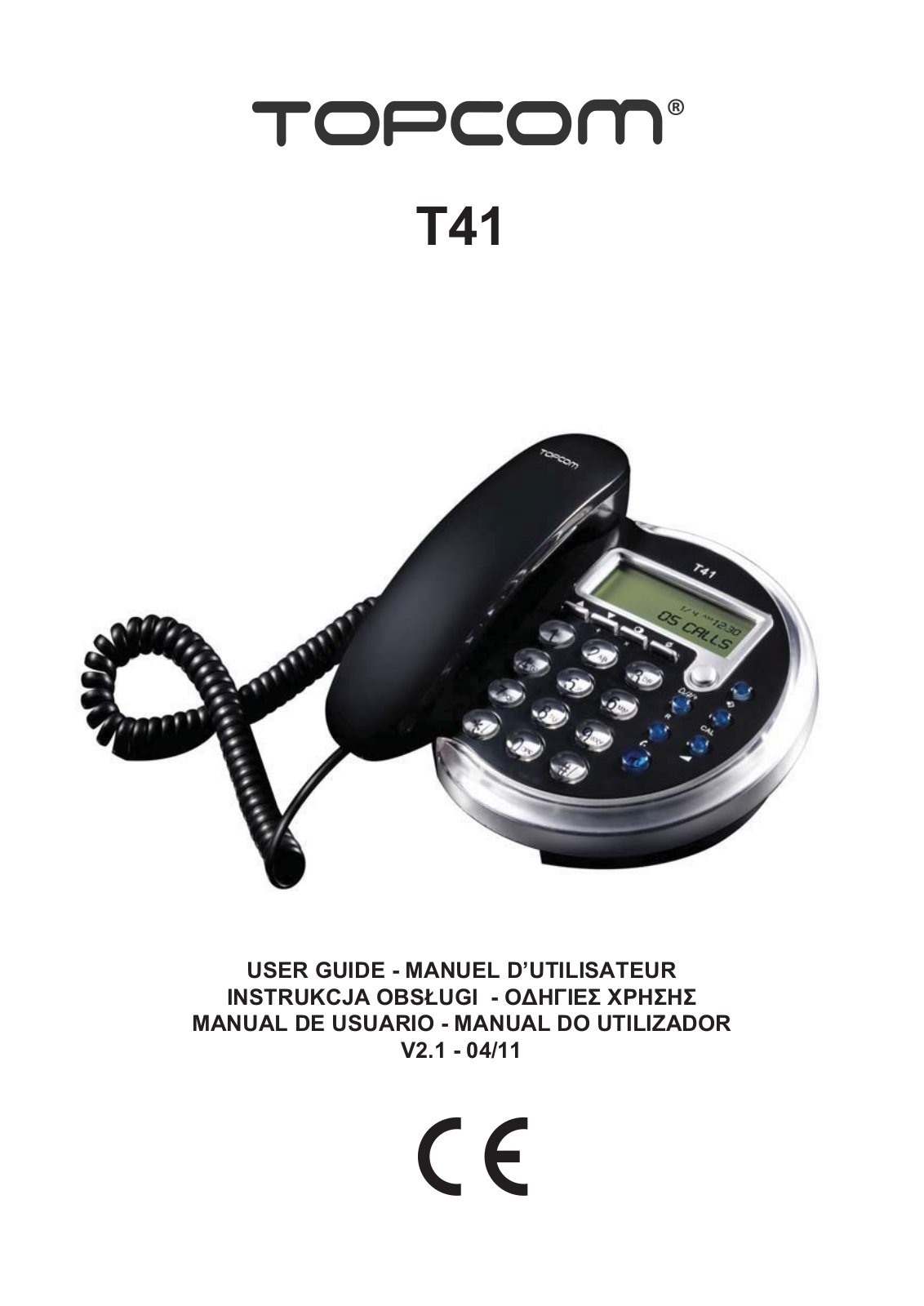 Topcom TE-6602 User Manual