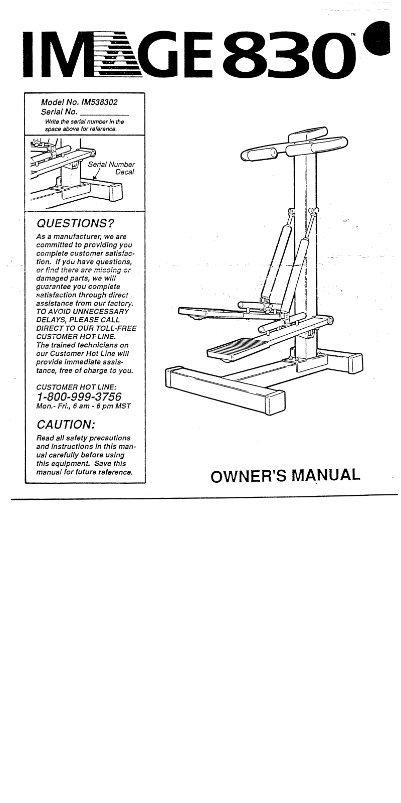 Image IM538302 Owner's Manual