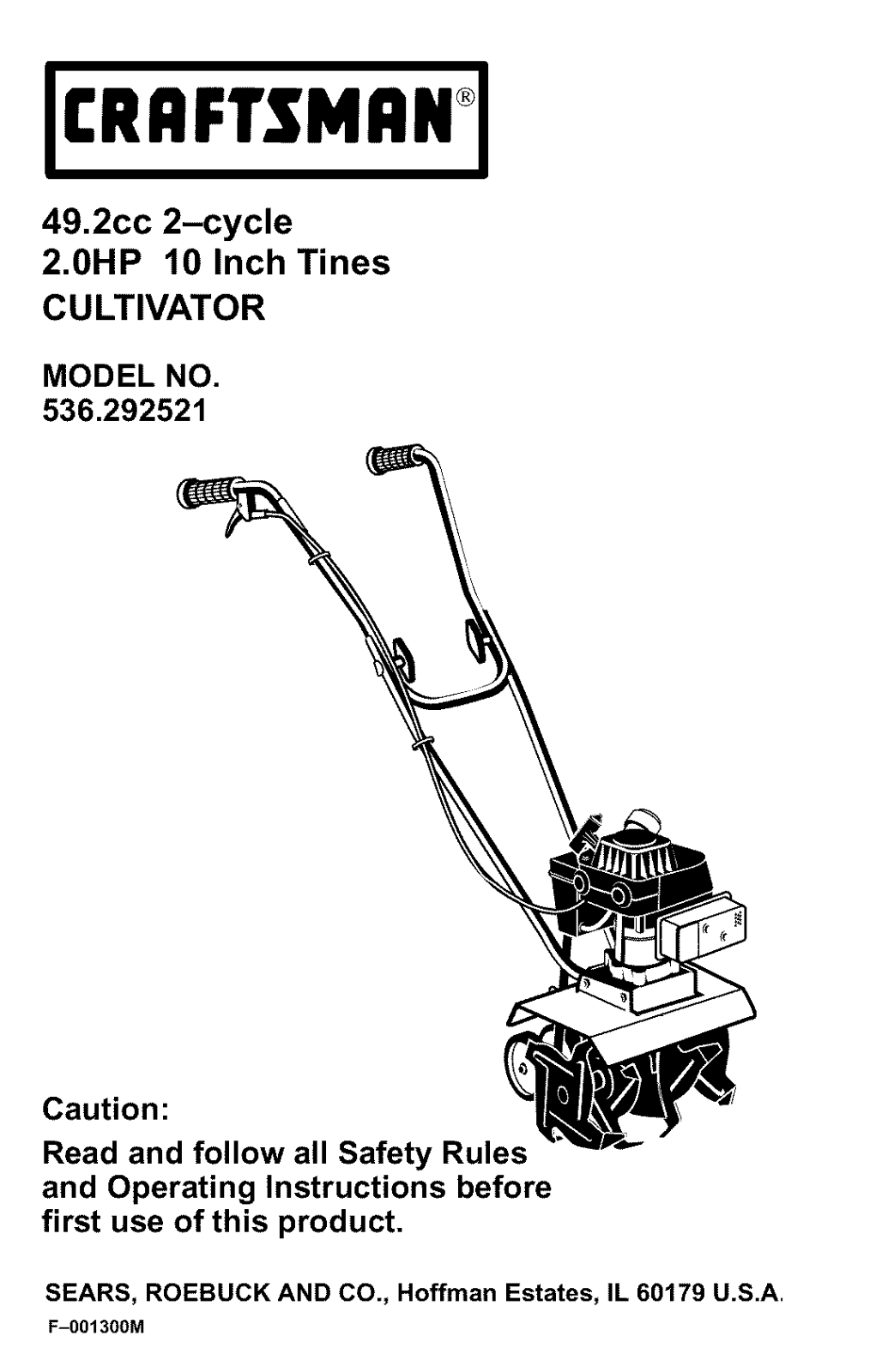 Craftsman 536.292521 User Manual - ManualMachine.com