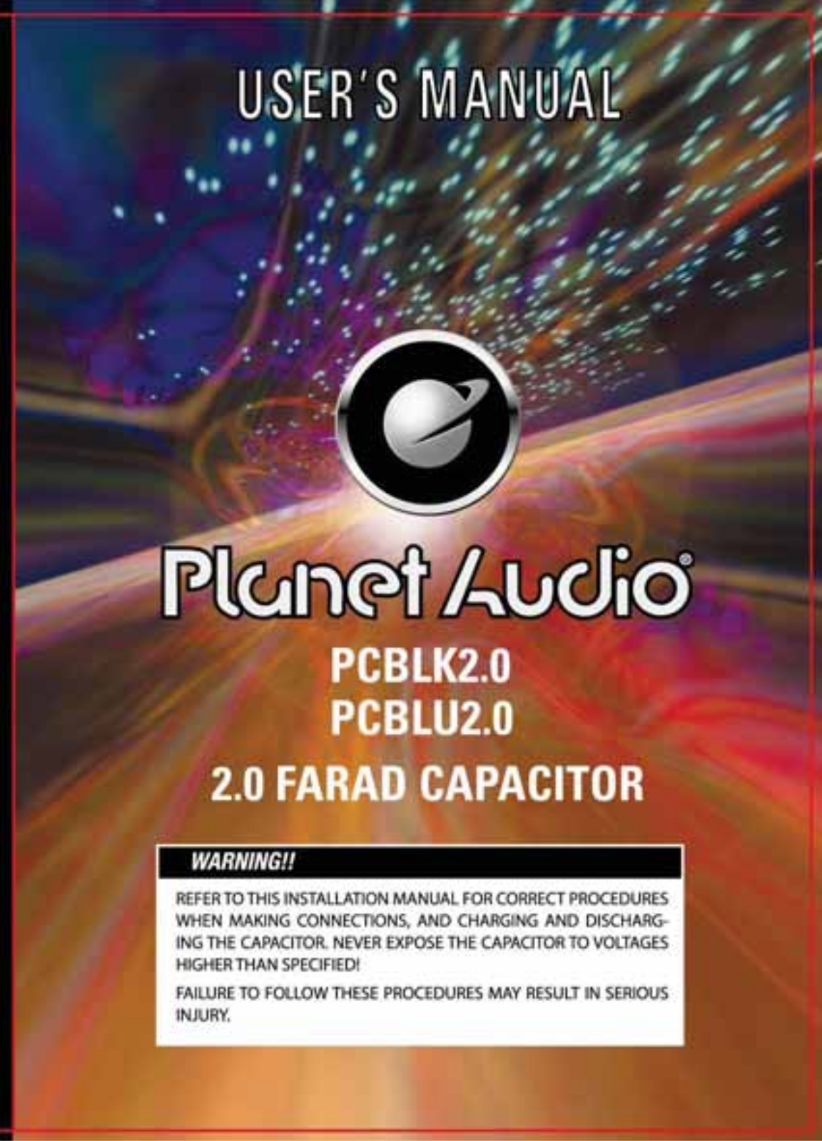 Planet Audio PCBLU2.0 User Manual