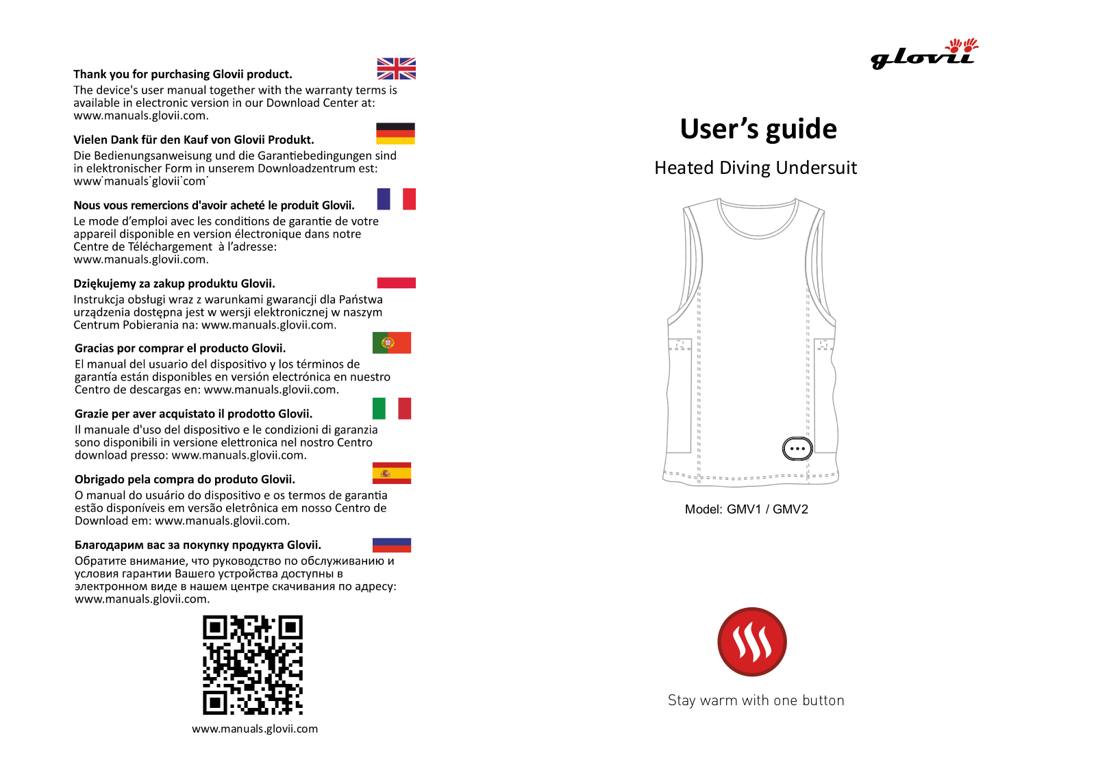 GLOVII GMV1, GMV2 User guide - ManualMachine.com
