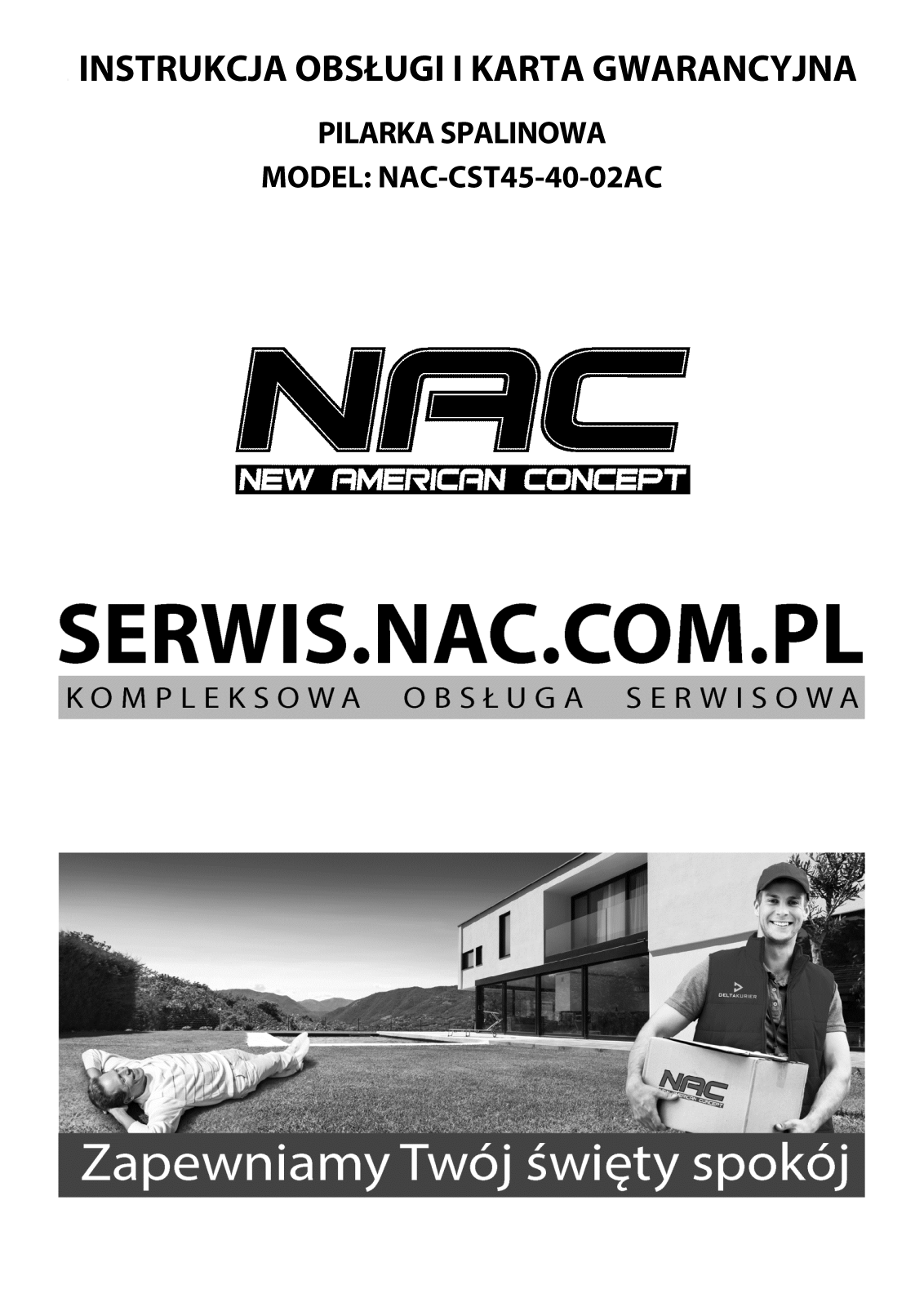 NAC CST45-40-02AC User guide
