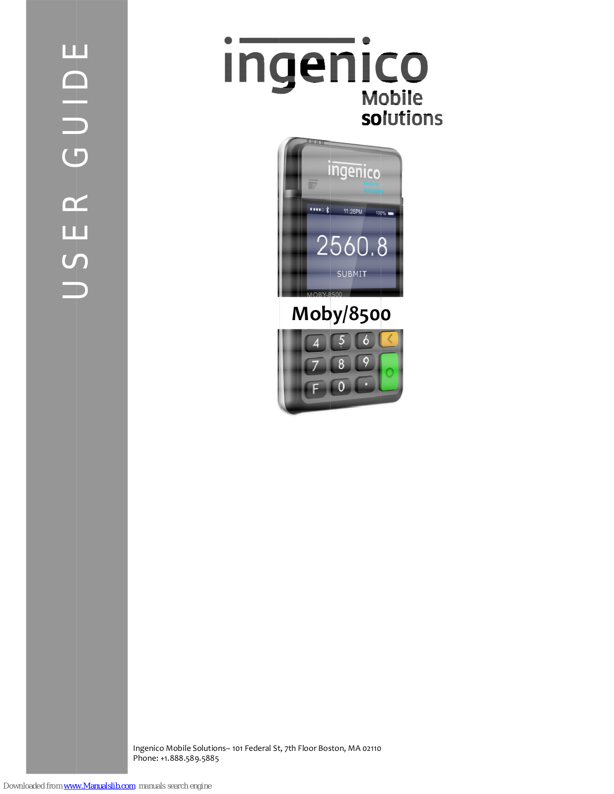 Ingenico Moby/8500 User Manual