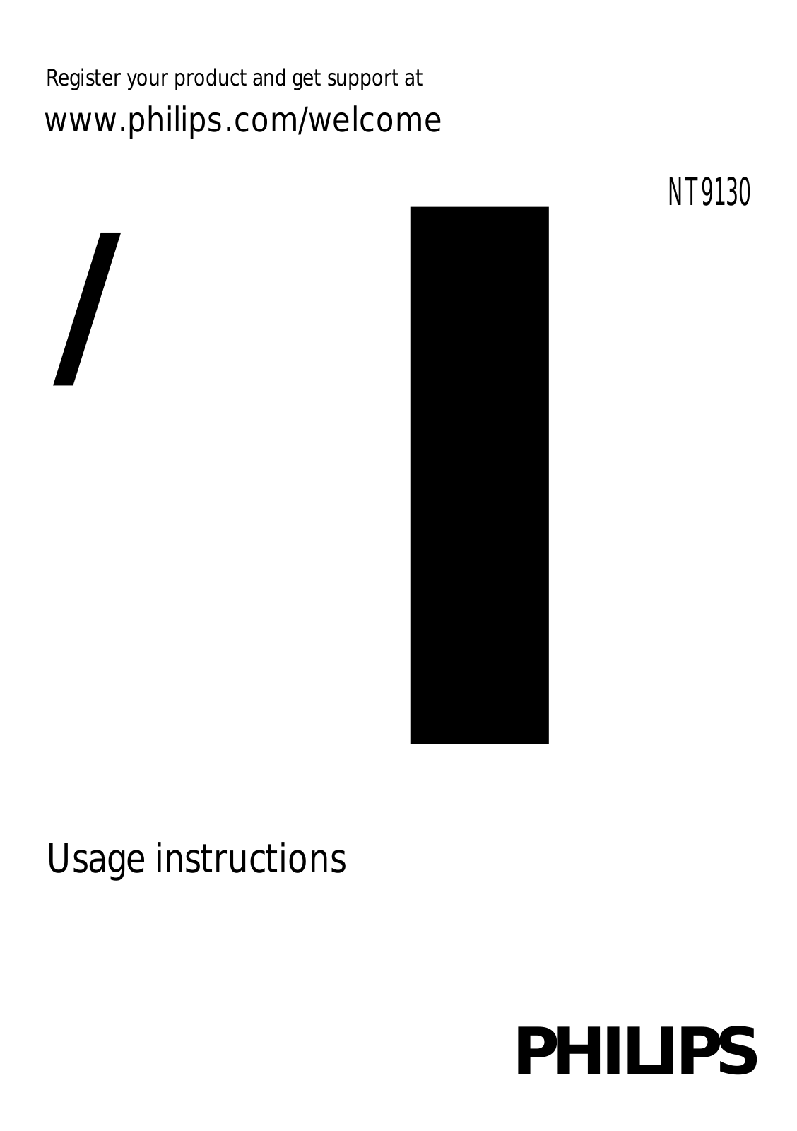 Philips NT 9130 User Manual