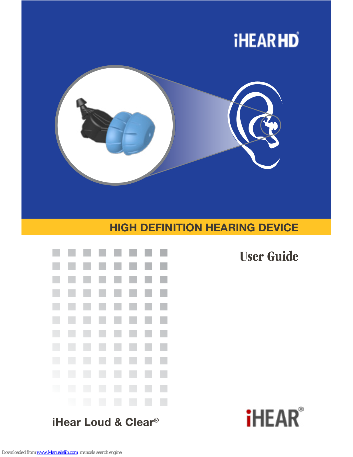 IHEAR HD User Manual - ManualMachine.com
