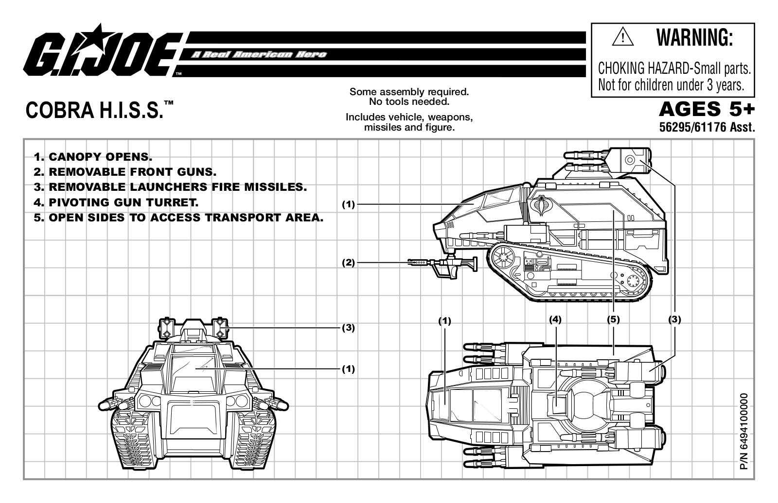 Hasbro 56295, 61176 User Manual - ManualMachine.com
