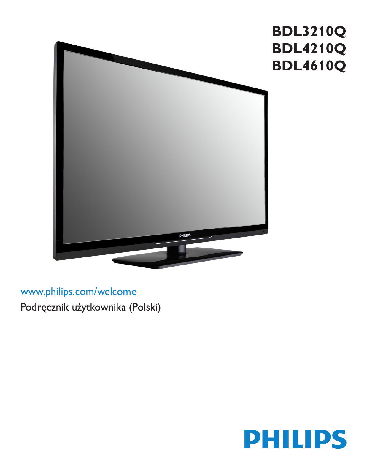 Philips BDL3210Q, BDL4210Q, BDL4610Q User Manual