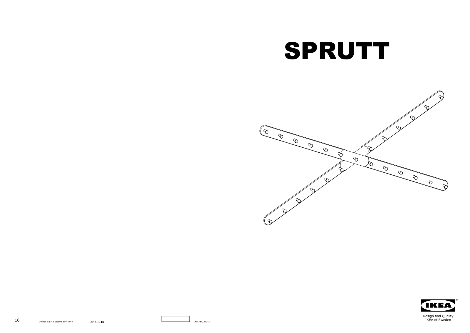 Ikea 00294446 Assembly instructions