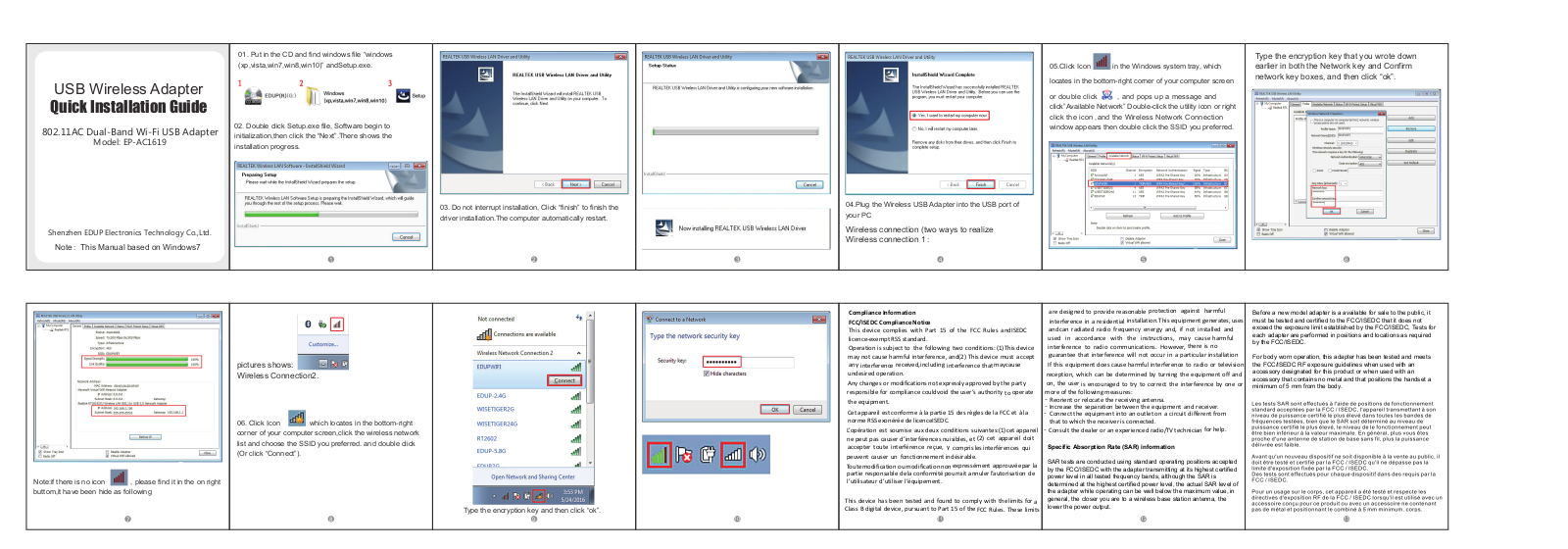 EDUP Electronics Technology EPAC1619 User Manual