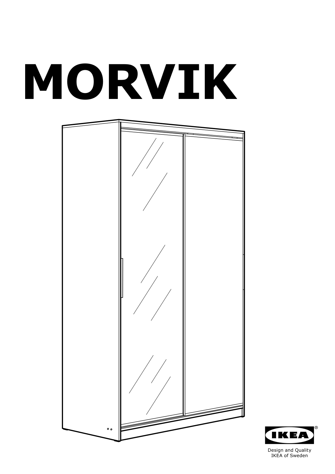 IKEA MORVIK User Manual